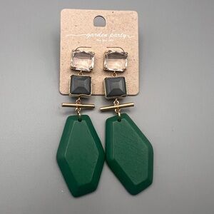 Garden Party Statement Drop Earrings